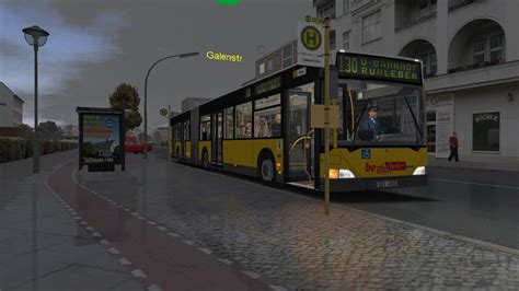 Omsi 2 MB O530 Gelenkbus Linie 130 Nervenklinik U Bhf Ruhleben