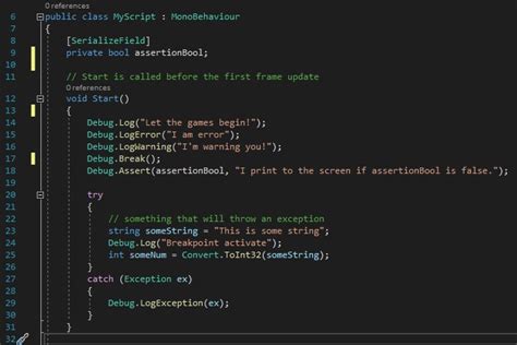 Debugging In Unity Simple Talk