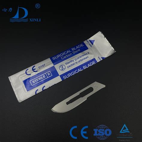 Single Use Sterile Disposable Stainless Steel Surgical Scalpel Blade