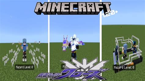 Kamen Rider Croos Z Update Minecraft Addons Indonesia Youtube