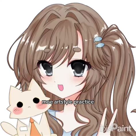 moe art style speedpaint commission artwork showcase tiktok