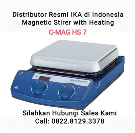 Jual Magnetic Stirrer With Hotplate C MAG HS 7 IKA Di Lapak Pasar