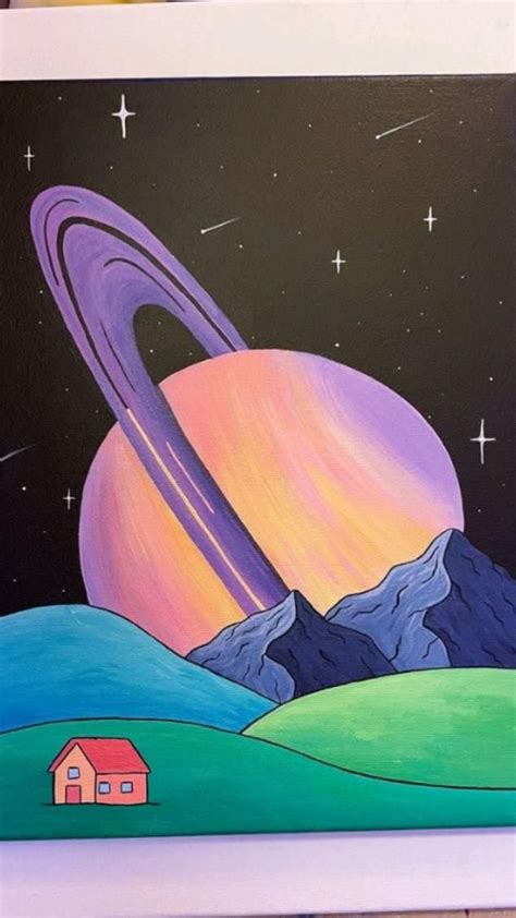 15 easy outer space galaxy painting ideas – Artofit