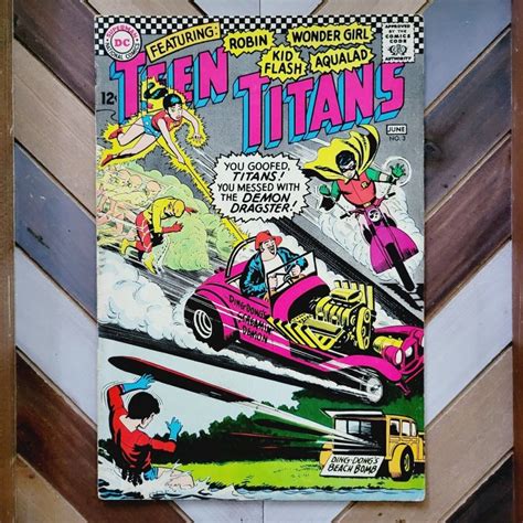 Teen Titans Vg Fn Dc Ding Dong Daddy Dowd Nick Cardy