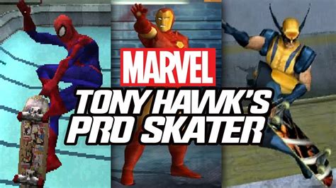 Why Spider Man Wolverine And Iron Man Were In The Tony Hawk Games