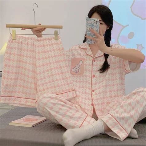 WeHottie Cinnamoroll New Arrival 3in1 Korean Terno Prints Shortsleeves