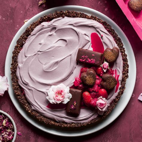 Hazelnut Raspberry And Rose Cream Tart Lucky Nuts