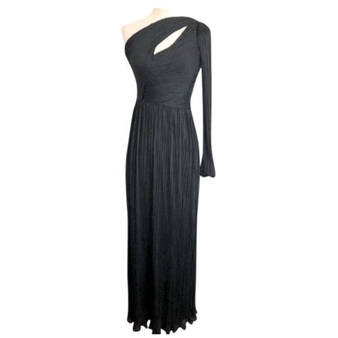 Halston Heritage Dresses Nwt Halston Heritage Black One Shoulder