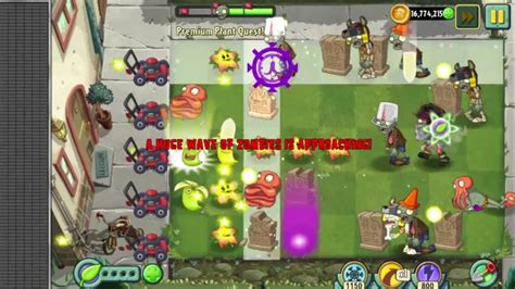 I Defeat Zombies With Bananas And Stars In Plant Vs Zombies 2 Youtube