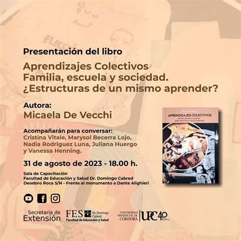 Presentaci N En La Fes Del Libro Aprendizajes Colectivos Familia