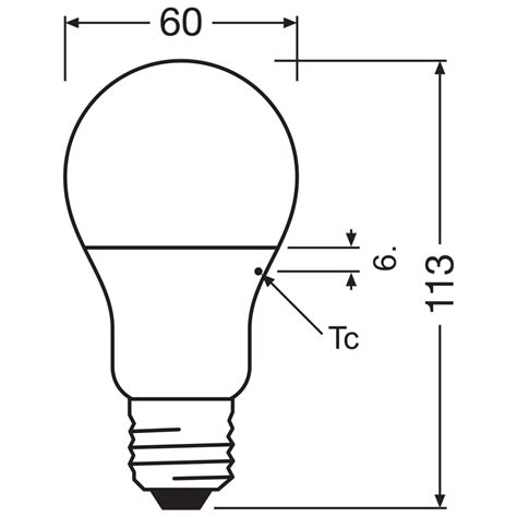 Żarówka Led E27 A60 8 5w 60w 806lm 2700k Ciepła 200° Osram Star