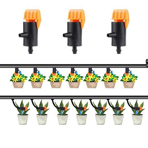 L Adjustable Dripper Pressure Compensated Dripper Garden Plants