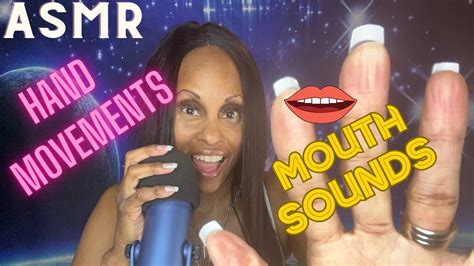 Asmr Fast And Aggressive Hand Movements Mouth Sounds Youtube