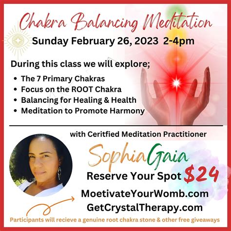 Chakra Balancing Meditation — MoeTivate Your Womb