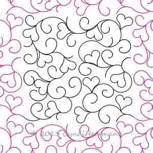 Hearts In A Swirl Cyndi Herrmann Digitized Quilting Designs