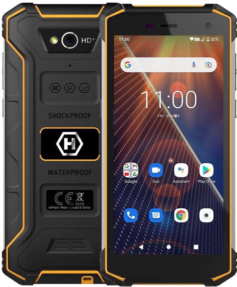 Smartfon HAMMER Energy 2 Eco 3 32GB 5 5 Pomarańczowy niskie ceny i