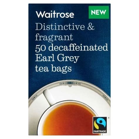 Maxmart Online Waitrose Earl Grey Tea Bags S Decaf G