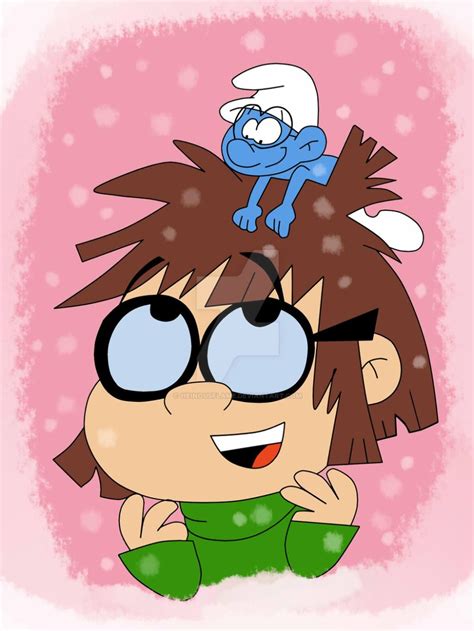 The Loud House Fanart Brainy Crossovers Cute Art Smurfs Zelda Characters Fictional