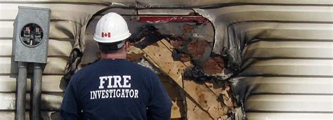 Advanced Fire Forensics Ontario Fire Investigator