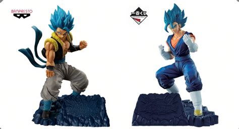 Dokkan Battle Th Anniversary Super Saiyan God Vegeta And Goku Figures