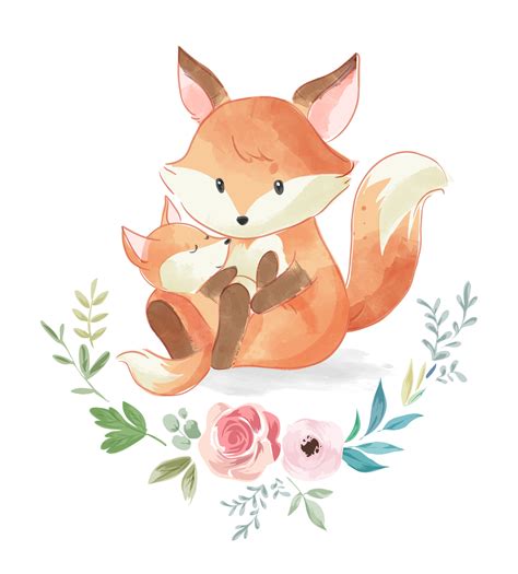 Cute Fox Drawing Photos - Drawing Skill