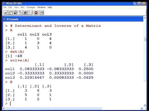 Matrix in r - bpocreations