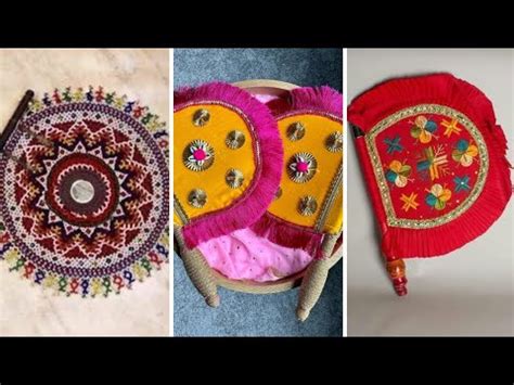 Beautiful And Amazing Hand Made Gujrati Fans Amazing Colours And