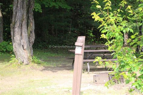 Campsite In Kiosk Campground At Algonquin Provincial Park Ontario