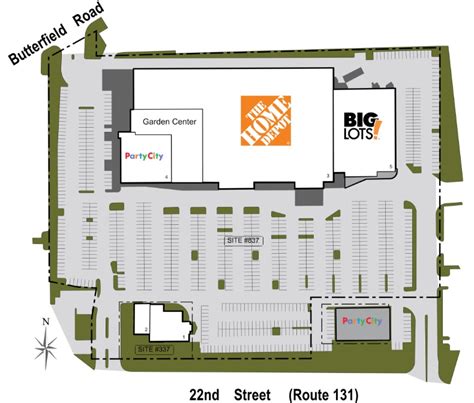 Oakbrook Mall Map Of Stores