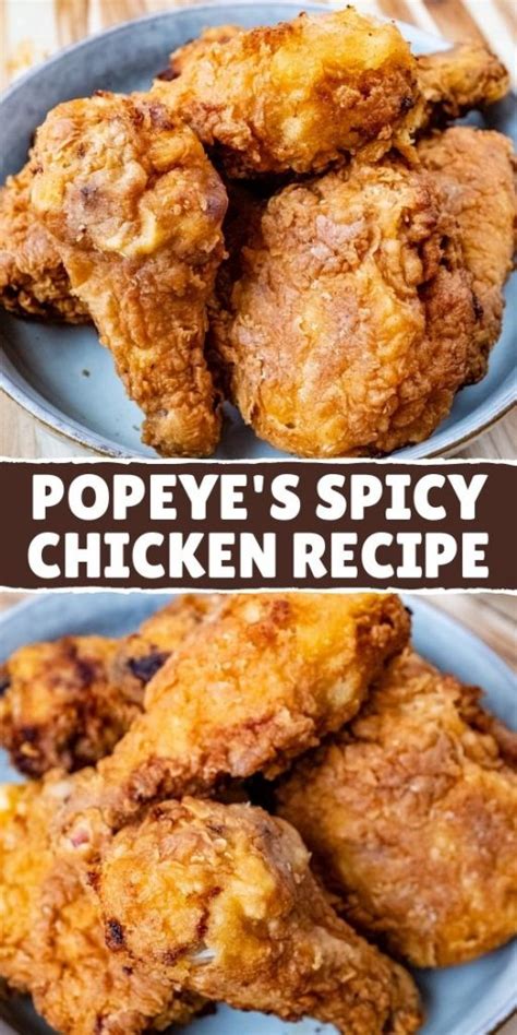 How to Make Popeye's Spicy Chicken Recipe