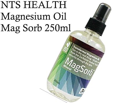 250ml Nts Magsorb Mag Sorb Transdermal Magnesium Oil Ancient Zechstein Seabed Ebay