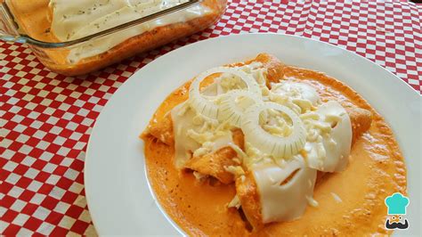 Enchiladas Suizas Rojas ¡receta Mexicana Original