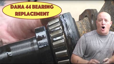 Dana Rear Axle Bearing Replacement Youtube