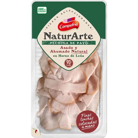 Comprar Naturarte Pechuga De Pavo Asado Y Ahumado Natural En Horno De