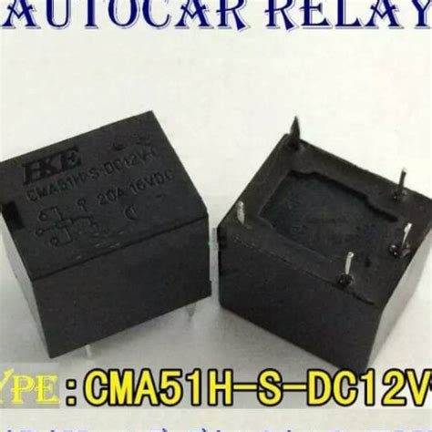 Jual Relay Hke Kecil Coil 12v Contact 20a Jakarta Barat Pcm