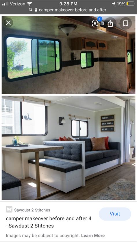 Camper Trailer Remodel Diy Camper Remodel Rv Remodel Camper Living