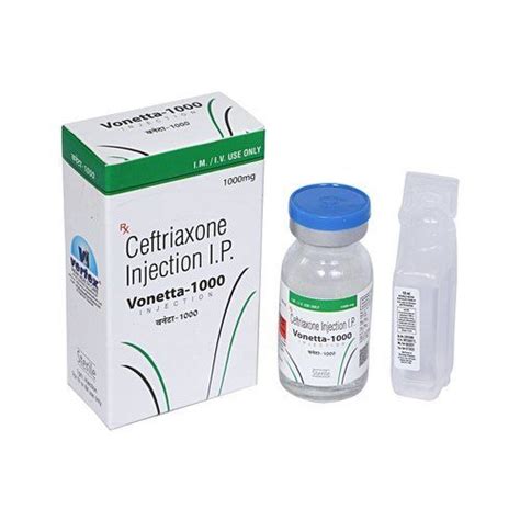 Ceftriaxone 1gm Injection At Best Price In Jaipur Rajasthan Vertex India Healthcare