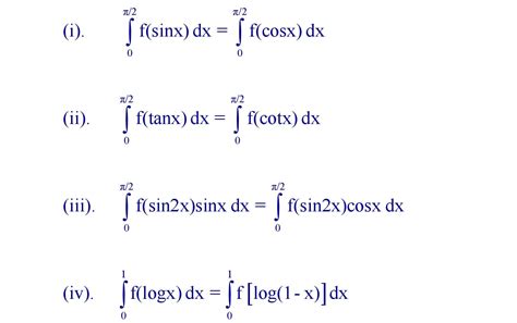 Definite Integral Formula Formula In Maths