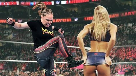 AEW Collision Ronda Rousey Vs Stacy Keibler YouTube