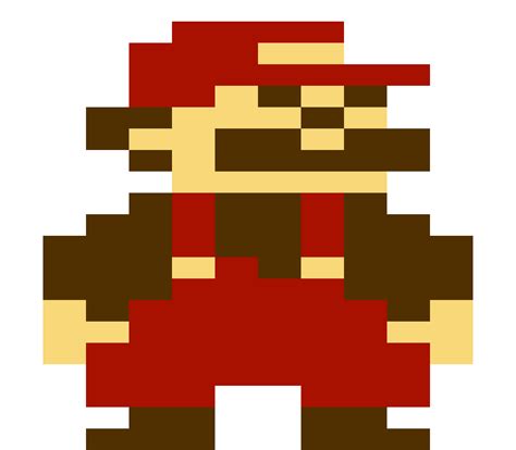 Pixilart C Smb Mario Idle By The Mario Guy