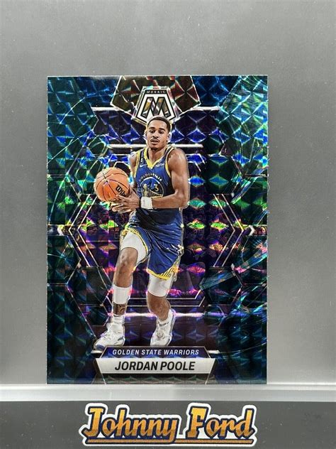 Panini Mosaic Jordan Poole Genesis Ssp Ebay