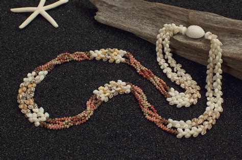 Kauai Curators Ni Ihau Shell Lei Custom Shell Jewelry Fine