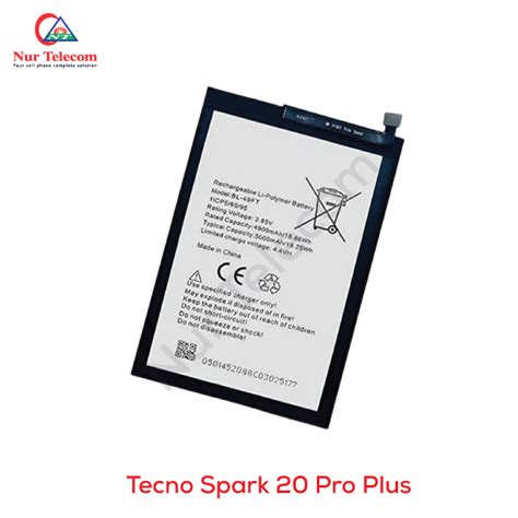 Buy Original Tecno Spark Pro Plus Battery Price In Bangladesh