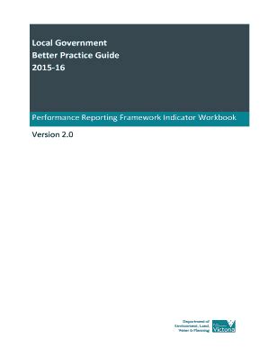 Fillable Online Local Government Better Practice Guide Know