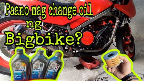 Paano Mag Change Oil Ng Bigbike Part 4 Roadtest Yamaha FZ750 YouTube