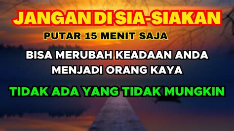 Terbukti Nyata Dengarkan Menit Saja Amalan Doa Cepat Kaya Dan