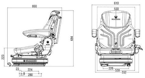 Grammer Primo El Plus Forklift Seat Tymbia Solutions Sl