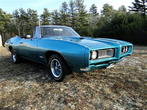 Alpine Blue 1968 Pontiac Gto For Sale Mcg Marketplace