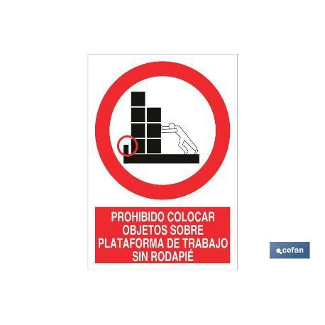 Se Al Poliestireno X Mm Prohibido Colocar Objetos Sobre Plataforma