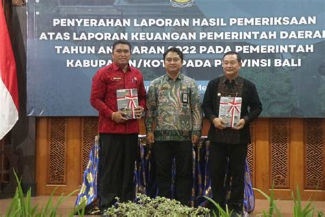 Delapan Kali Raih Wtp Bpk Ri Puji Laporan Keuangan Pemkab Dan Dprd